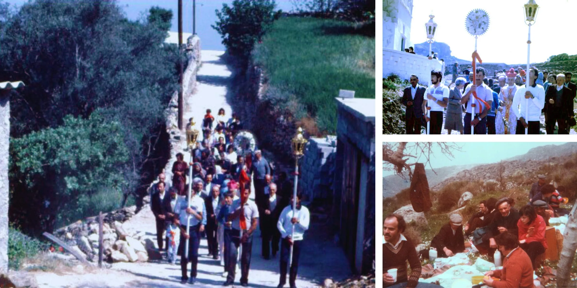 Απρίλιος · Λιτανεία και γιορτή στην εξοχή